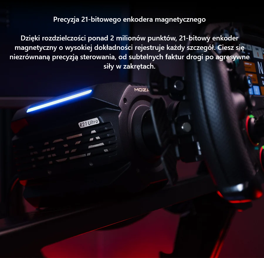 Baza kierownicy MOZA RACING R21 Direct Drive